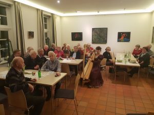 Read more about the article Weihnachtsfeier Ü-60 Gruppe 2018